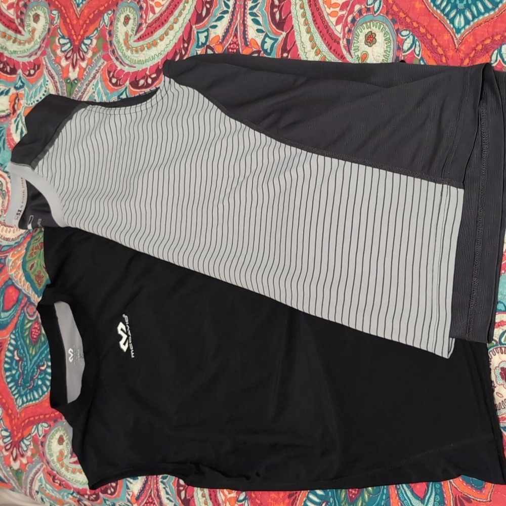 Men's Black and Gray Tank Top by McDavid